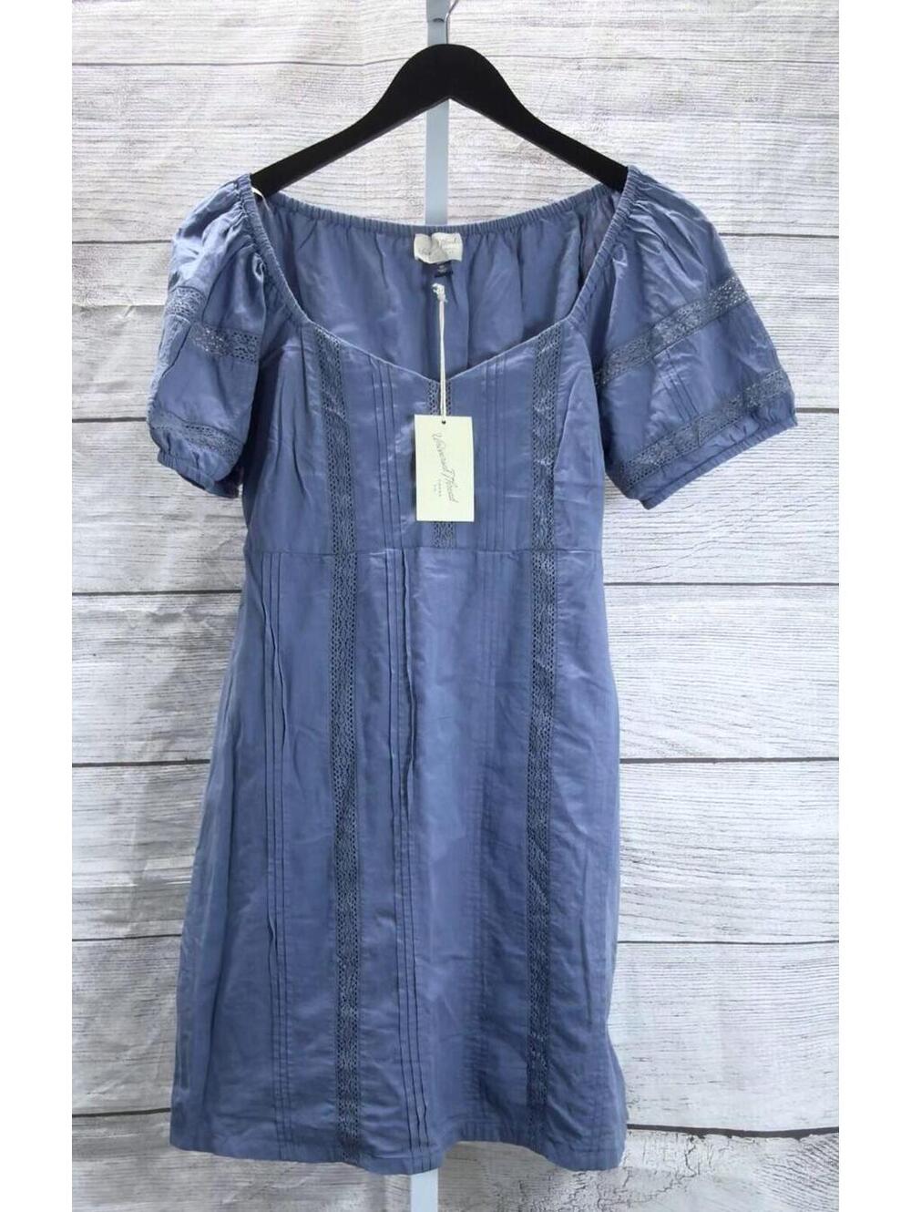 Universal Thread Puff Short Sleeve Lace Mini Sundress Women Size XS